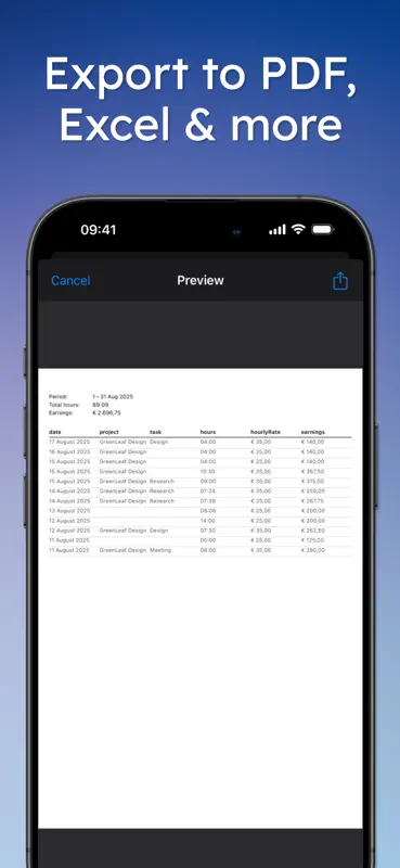 Work Counter: Hours Tracker screenshot 5 of 9
