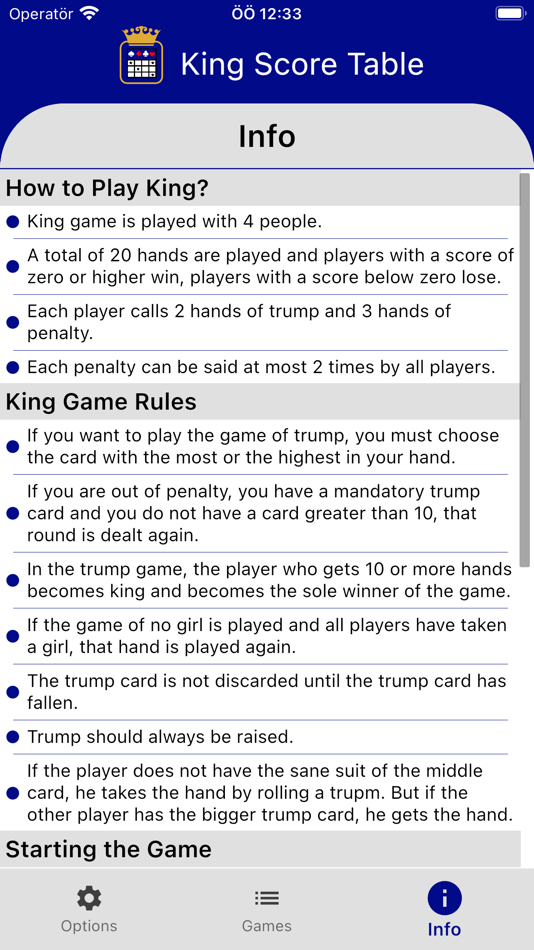 #2. King Score Table (iOS) Podle: Orhan Nas
