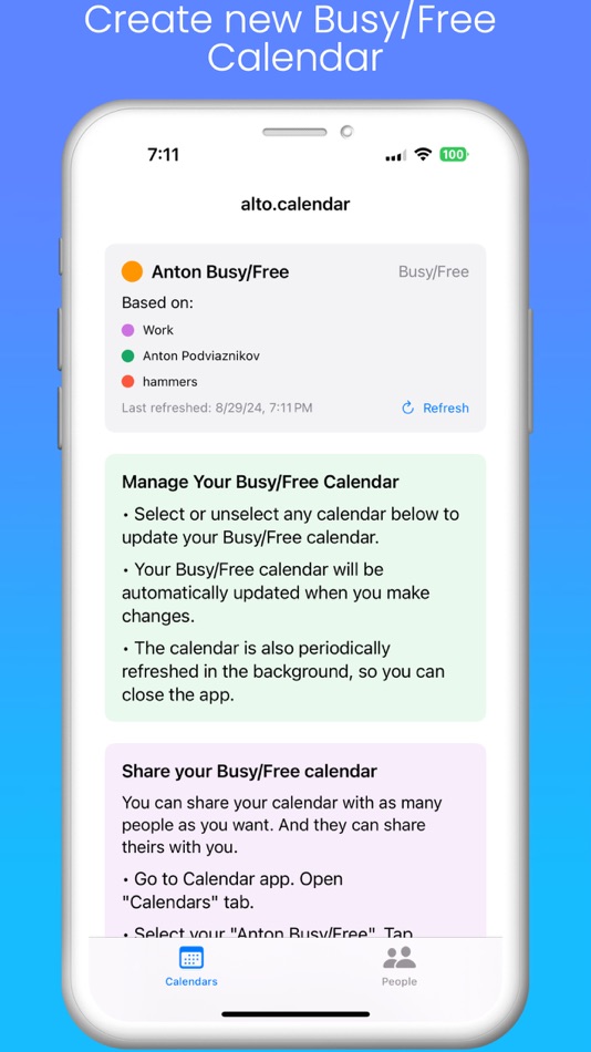 #2. alto.calendar (iOS) 由: Anton Podviaznikov
