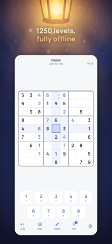 Lumen Sudoku Killer & X Screenshot 2 of 6