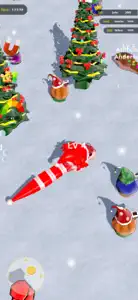 Santa Snake: Worm Snake Game screenshot #2 for iPhone