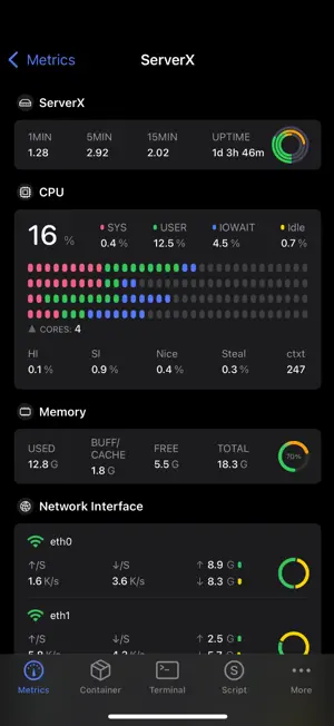 ServerX - SSH & Terminal screenshot 1
