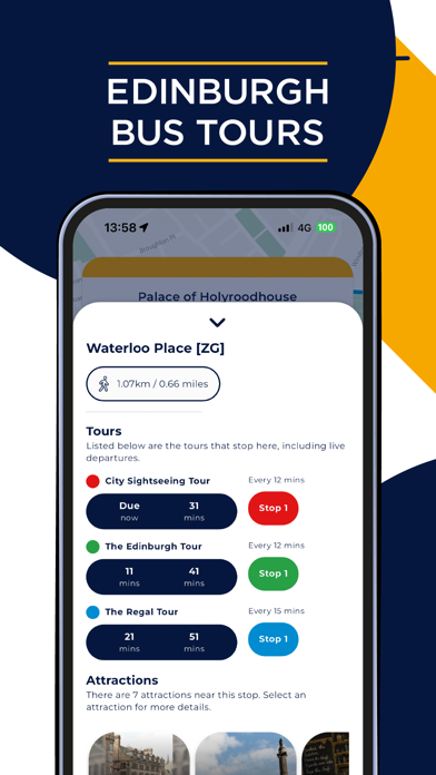 Edinburgh Bus Tours Screenshot