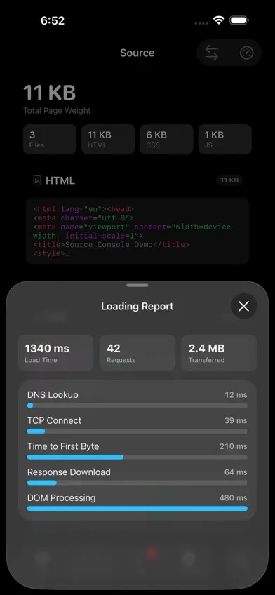 SourceConsole screenshot 3