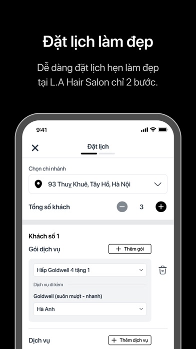 L.A Hair Salon Screenshot