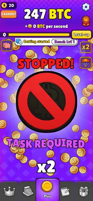 Bitcoin Click: Idle Clicker screenshot 3