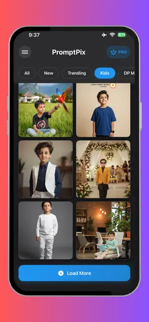 PromptPix -AI Prompt Generator iPhone screenshot 3