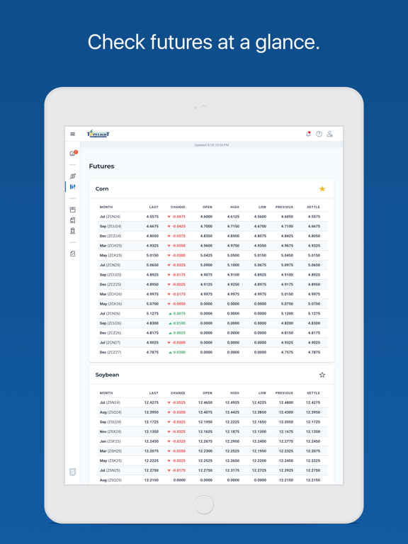 Topflight Grain iPad screenshot 9 - Business app