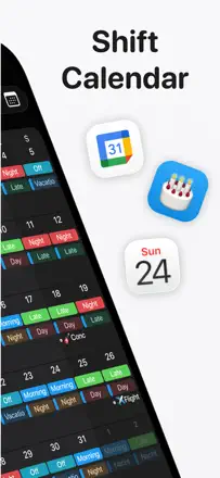 Supershift Work Shift Calendar : capture d’écran 2 sur 9