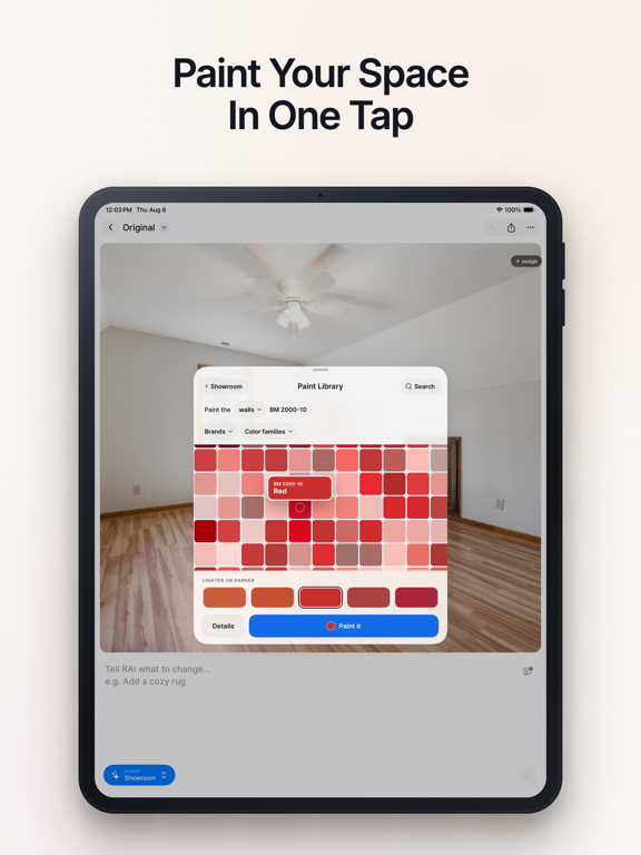 Renovate AI - Home Remodel App iPad screenshot 2