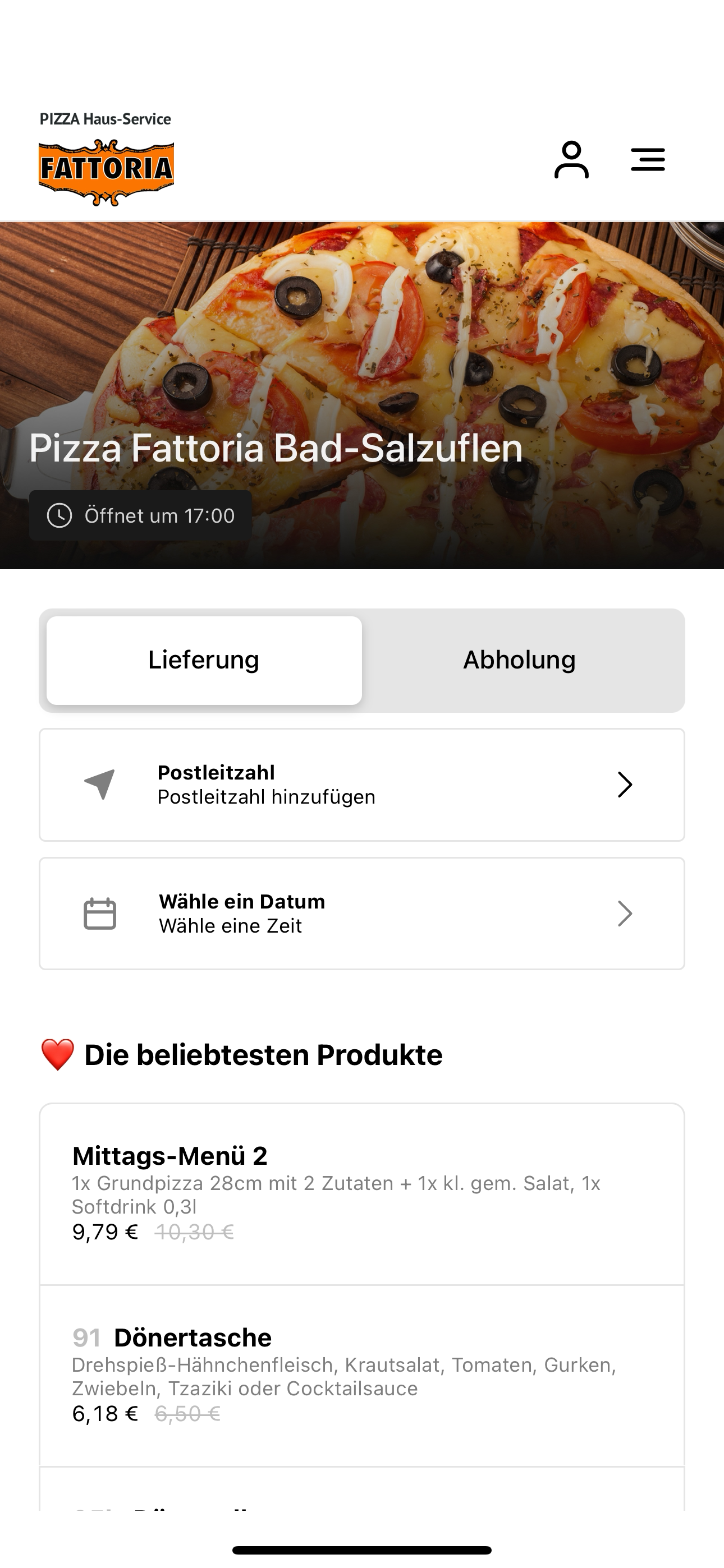 Pizza Fattoria Bad-Salzuflen