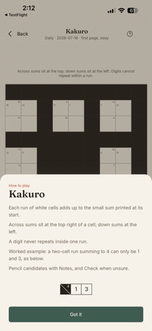 Veranda: Daily Puzzles screenshot 7