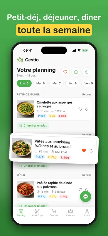 Cestio: Menus & Courses screenshot 2 of 9