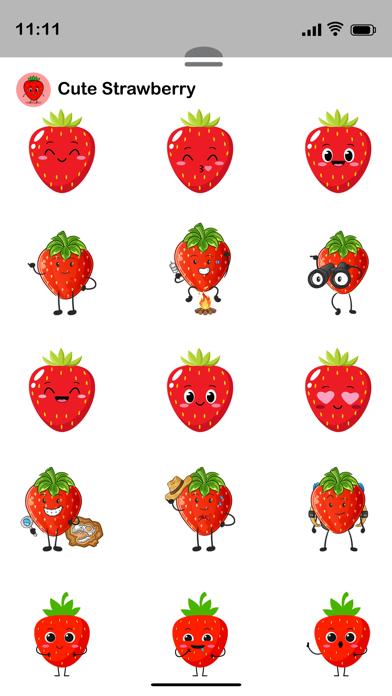 Cute Strawberry Screenshot