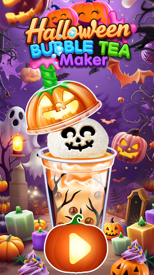 #2. Halloween Bubble Tea Maker (iOS) 由: Beansprites LLC