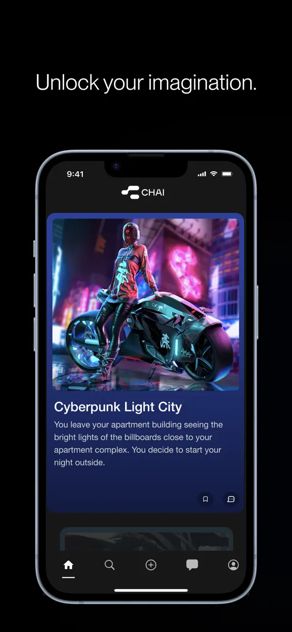 #3. CHAI: Social AI Platform- Chat (iOS) Bởi: Chai Research Corp.