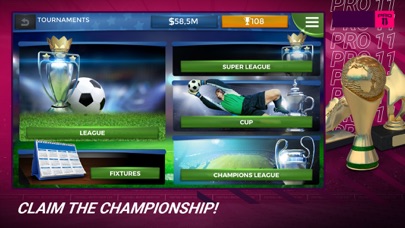Pro 11 - Soccer Manager Game Screenshot