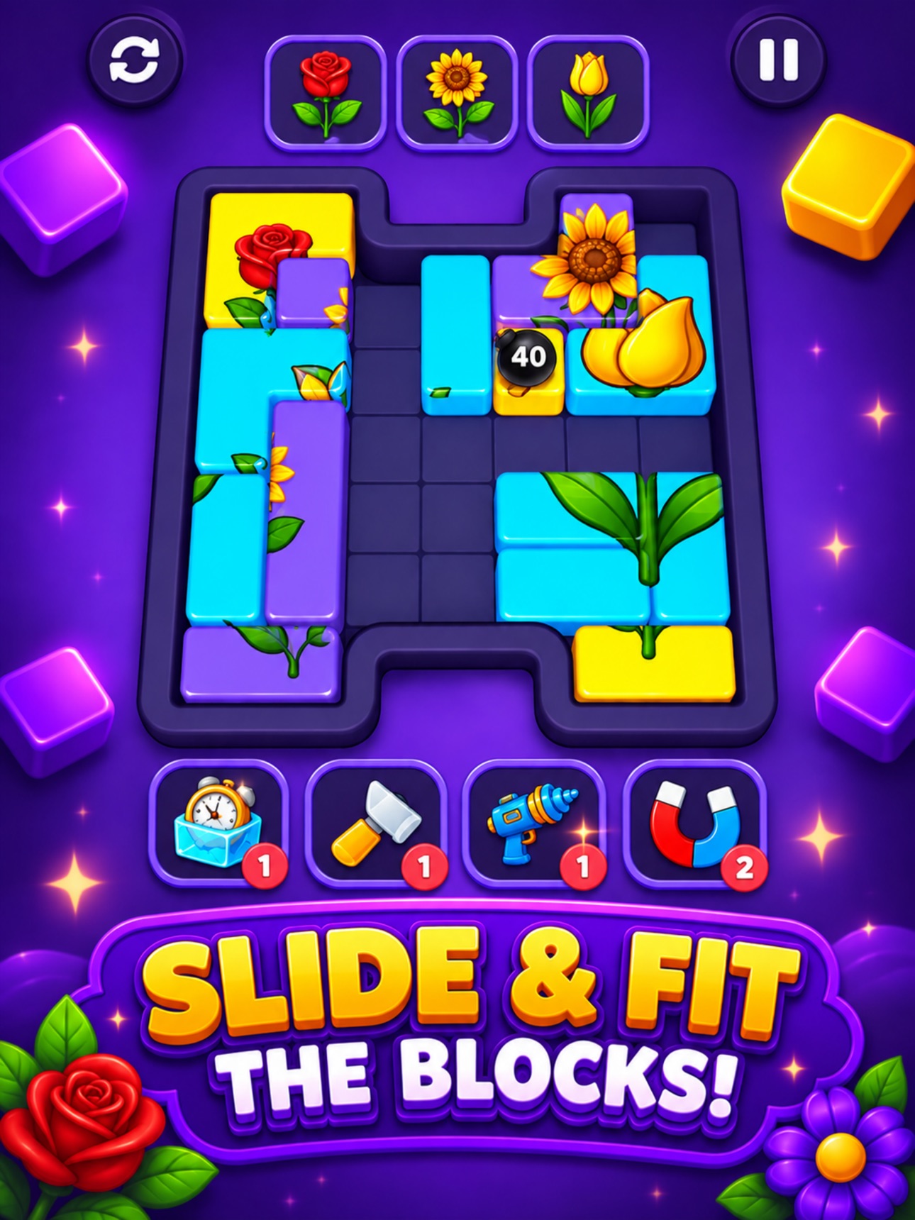 Screenshot 8 of PicFit: Jigsaw Block Puzzle