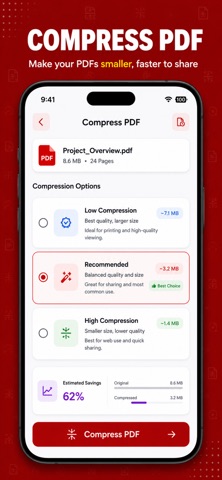 Merge PDF & Combine PDF Files Screenshot 7 of 10