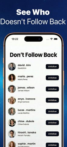 Follo Unfollow Tracker Reports Screenshot 2 of 6