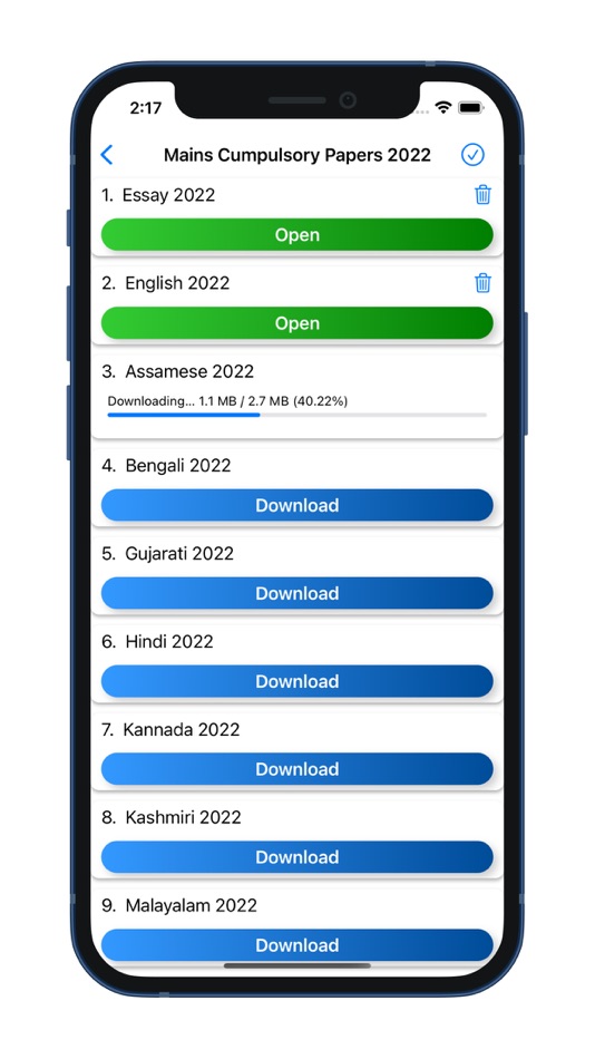 #8. All UPSC Papers Prelims & Main (iOS) Podle: Kumar Gautam