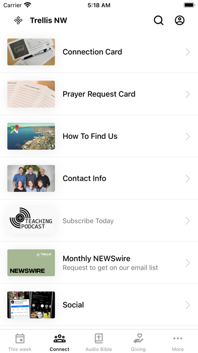 Trellis Church Screenshot