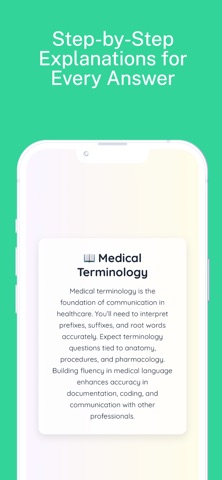 RMA Prep: Medical Assistant iPhone screenshot