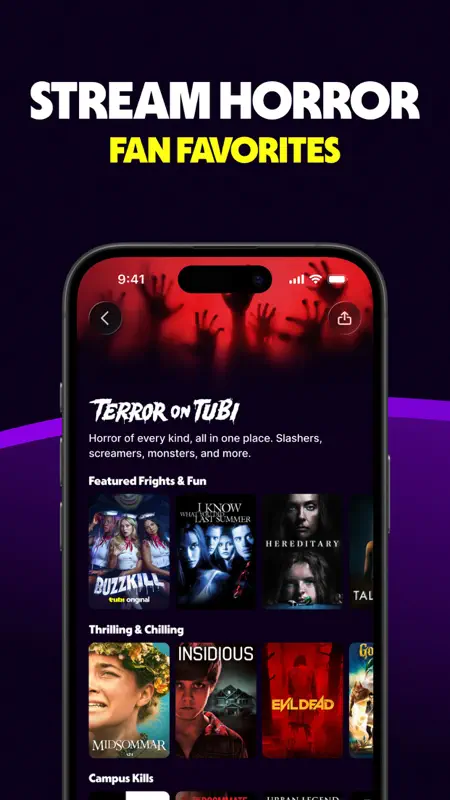 Tubi: Movies & Live TV screenshot 1 of 5