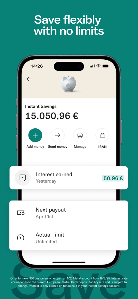 N26 — Love your bank screenshot 3