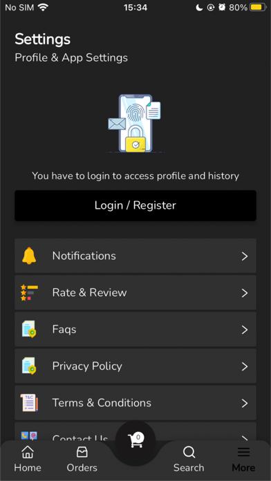 Ubora Express iPhone screenshot 4 - Business app
