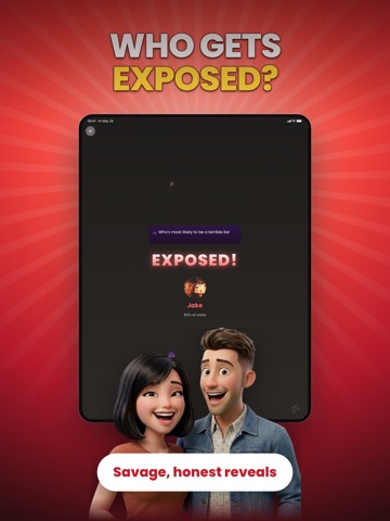 Exposed: Who's Most Likely To iPad screenshot