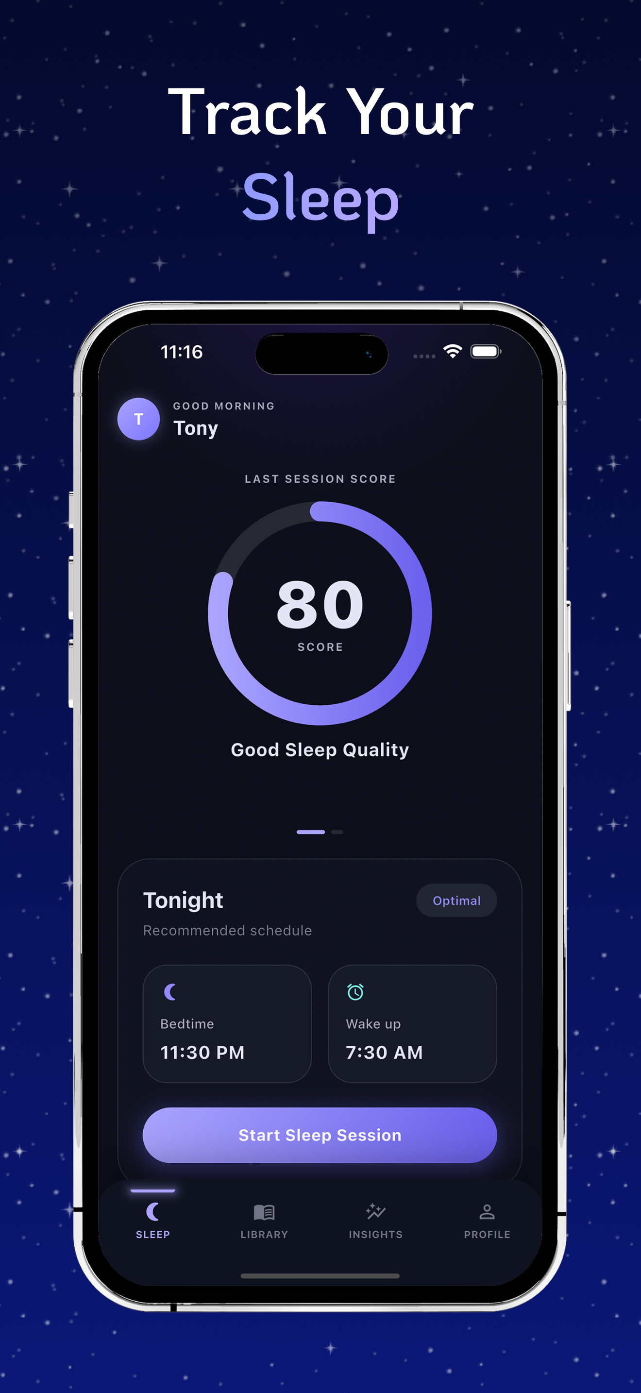Nidoria - Sleep Tracker screenshot 3