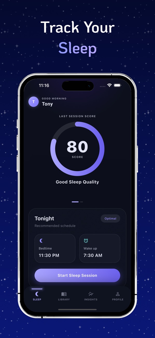 nidoria - sleep tracker iphone images 3