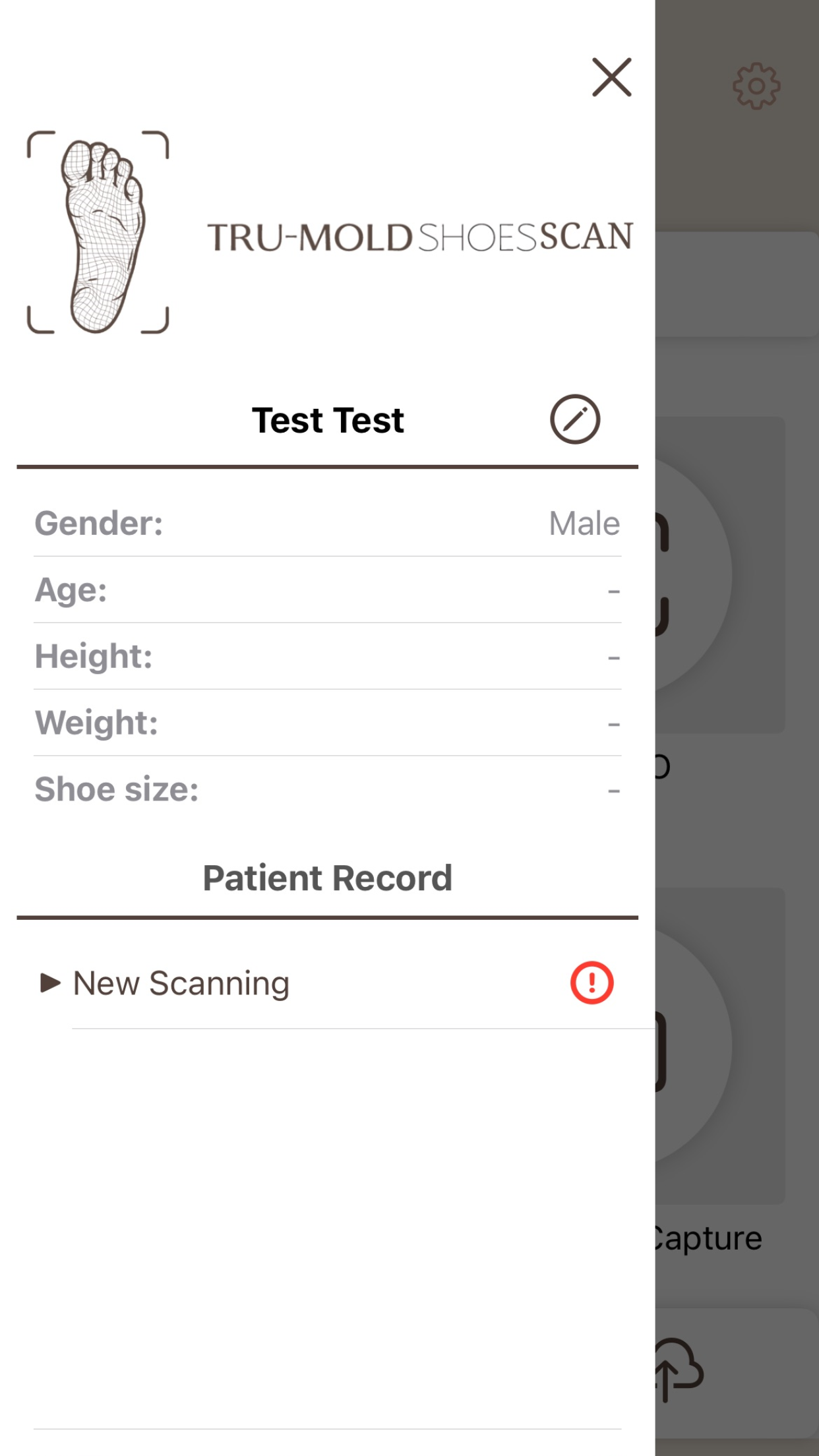 Tru-Mold Shoes Scan