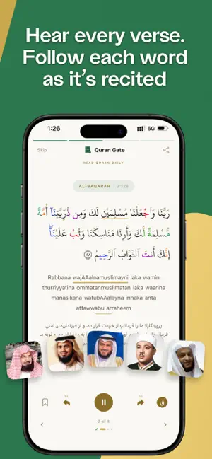 Quran Gate: Focus & Read Quran screenshot 2