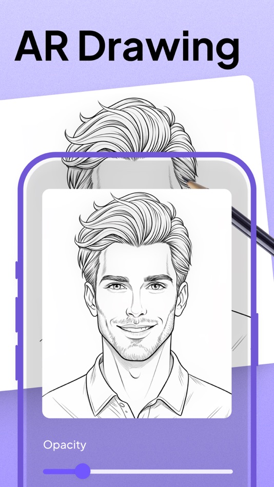 #1. AR Drawing: Easy Sketching! (iOS) Podle: PLAY AND LEARN EDUCATIONAL GAMES FOR KIDS