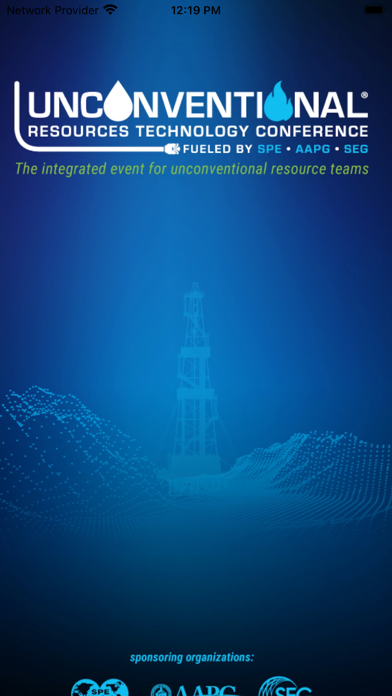 URTeC Events Screenshot