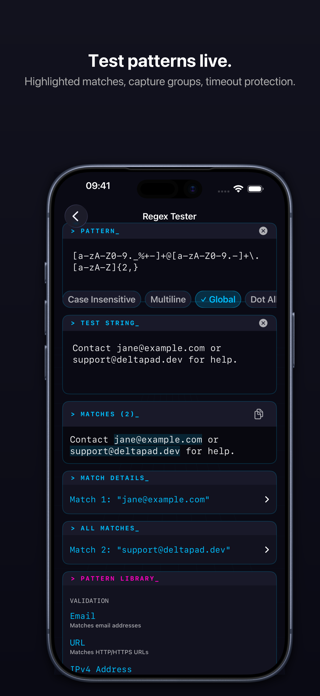 DeltaPad - Dev Tools Screenshot 8 of 10