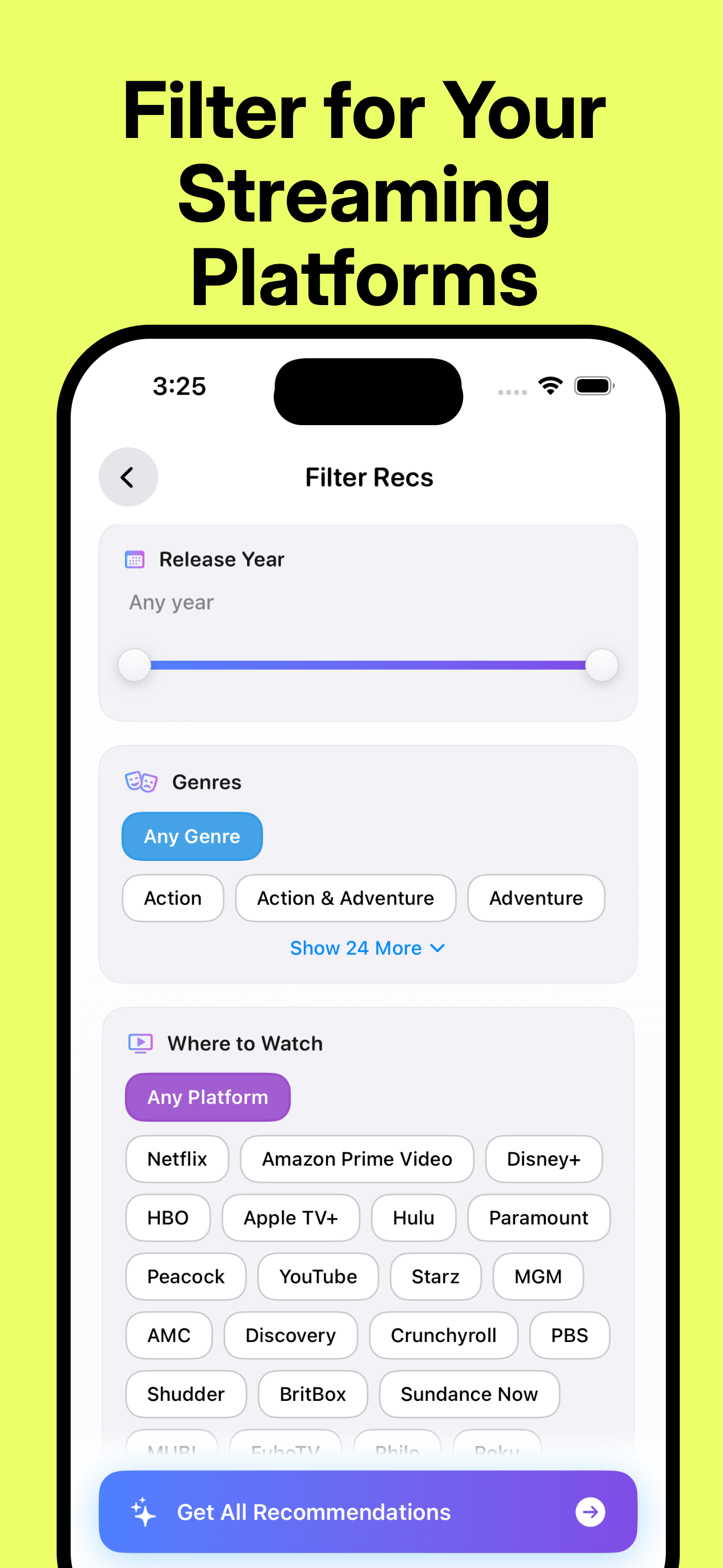 MoviePal - Find Movies & Shows