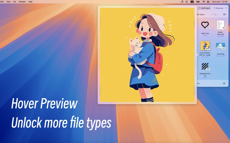 #9. Folder Slice - File Shortcuts (macOS) Podle: 鸿呈 吉