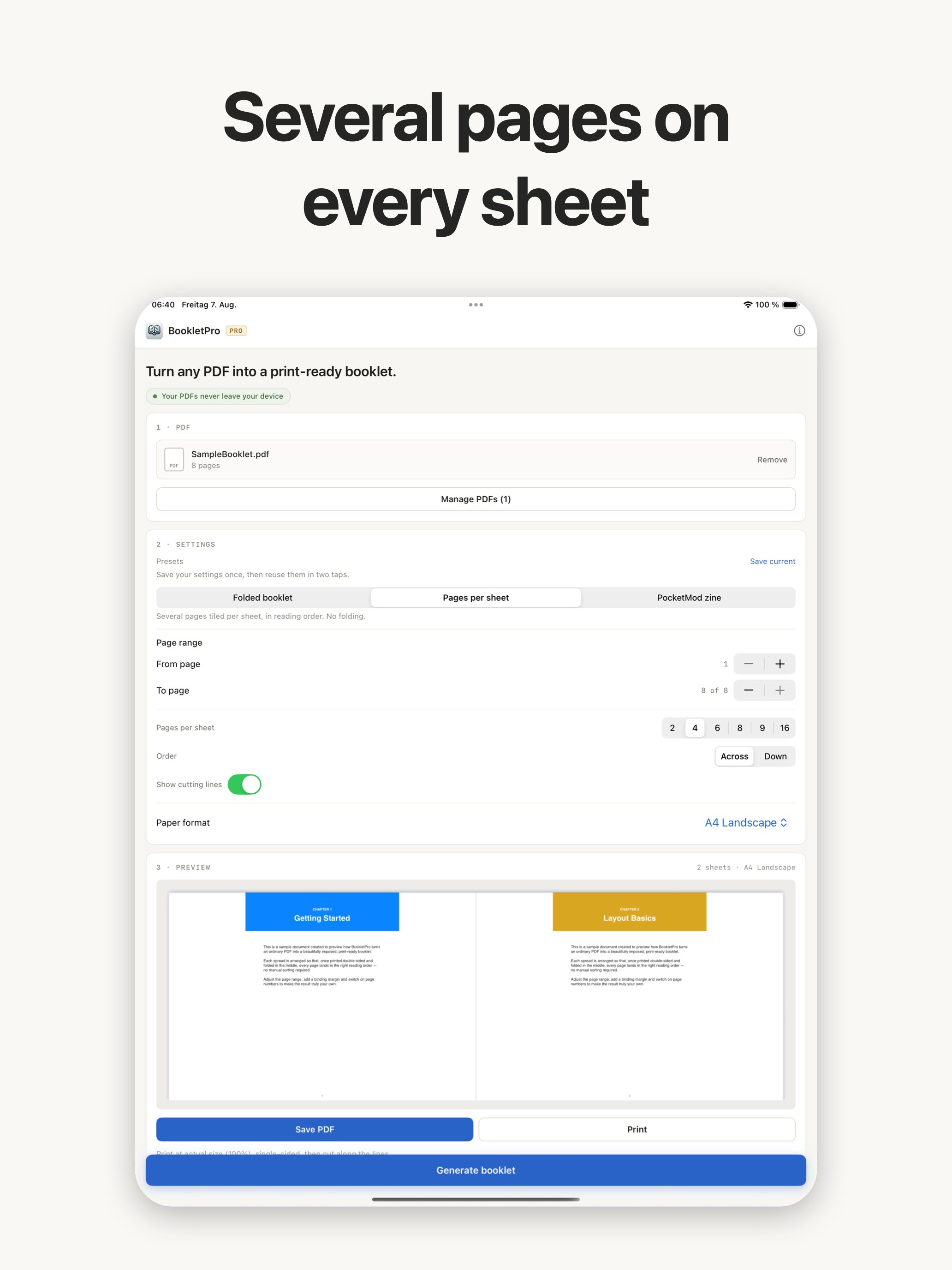 BookletPro screenshot 7