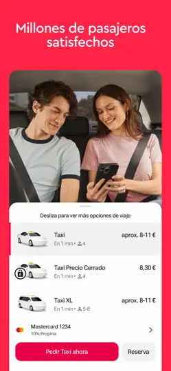 Captura de pantalla de Freenow By Lyft: Más Que Taxi en iPhone 2