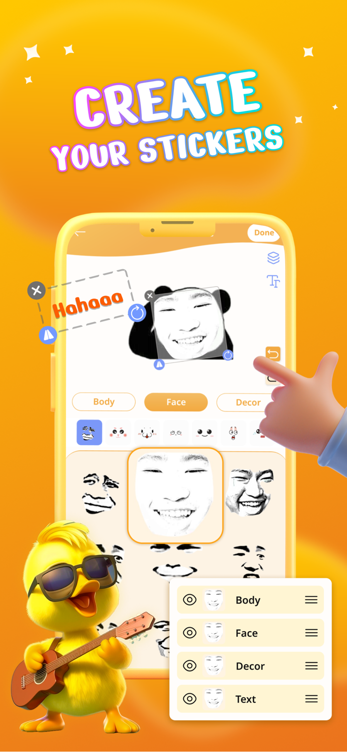 Funny Emoji - WASticker Maker