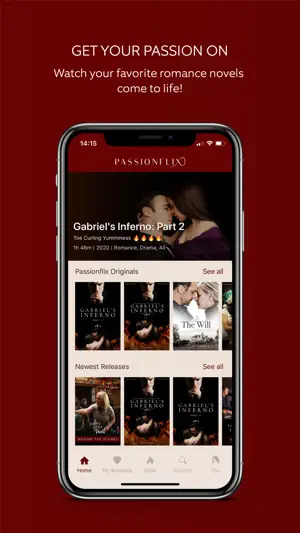Passionflix screenshot 1