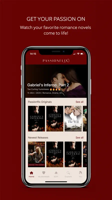 Passionflix screenshot 1 of 6