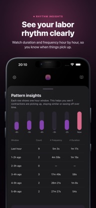 Bump Pulse: Contraction Timer screenshot 2