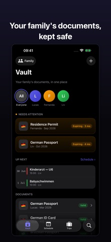 Kinfold: Passport & ID Vault Screenshot 1 of 6