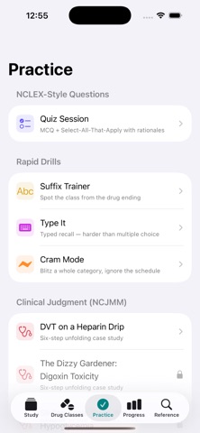 NurseCards: Nursing Pharm Prep Screenshot 1 of 5