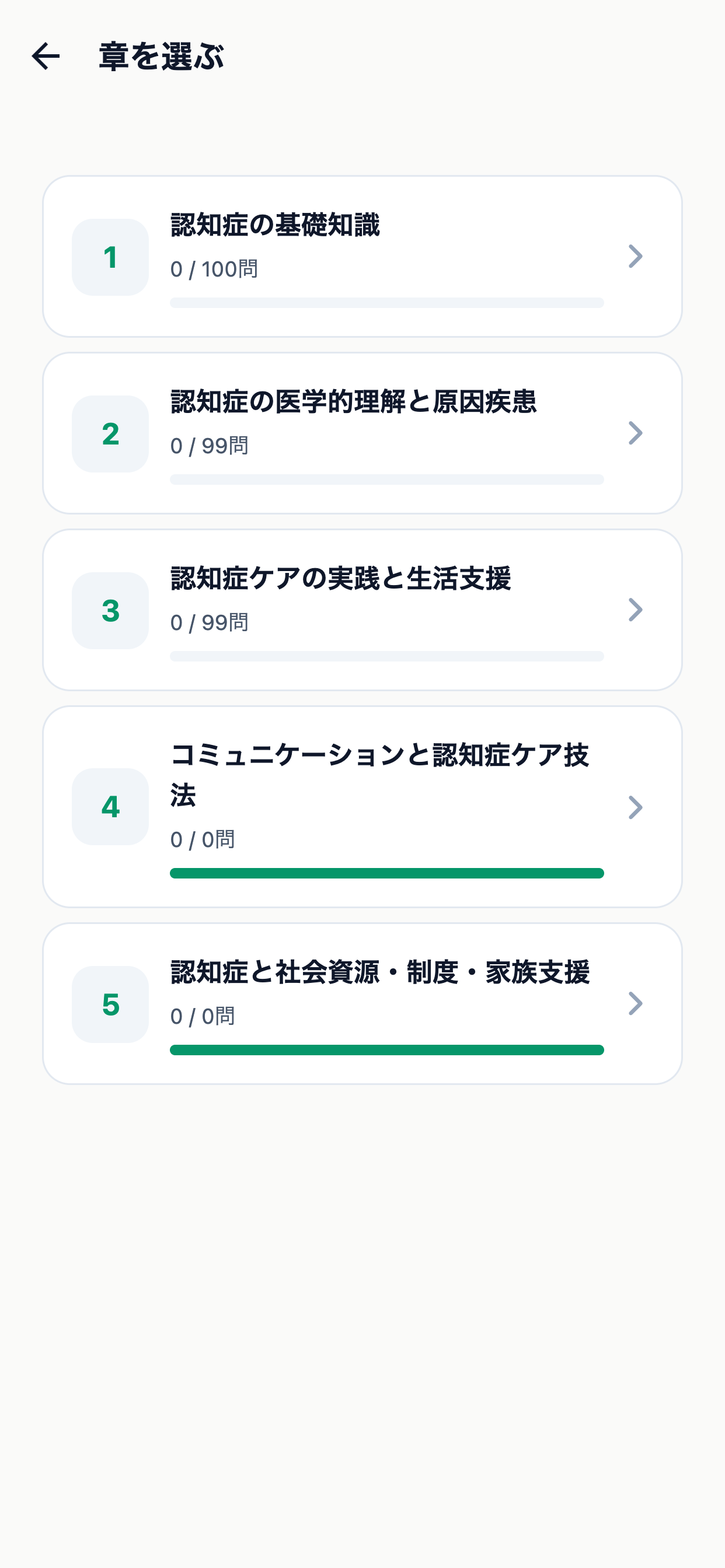認知症ケア指導管理士初級対策 screenshot 2