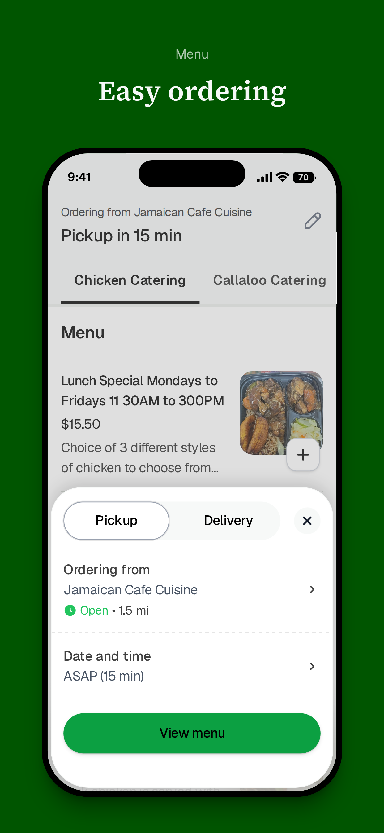 Jamaican Cafe Cuisine screenshot 3